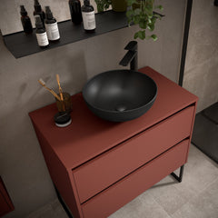 Mueble de baño NOJA 100 cm - 2 CAJONES - ENCIMERA - BañoClick