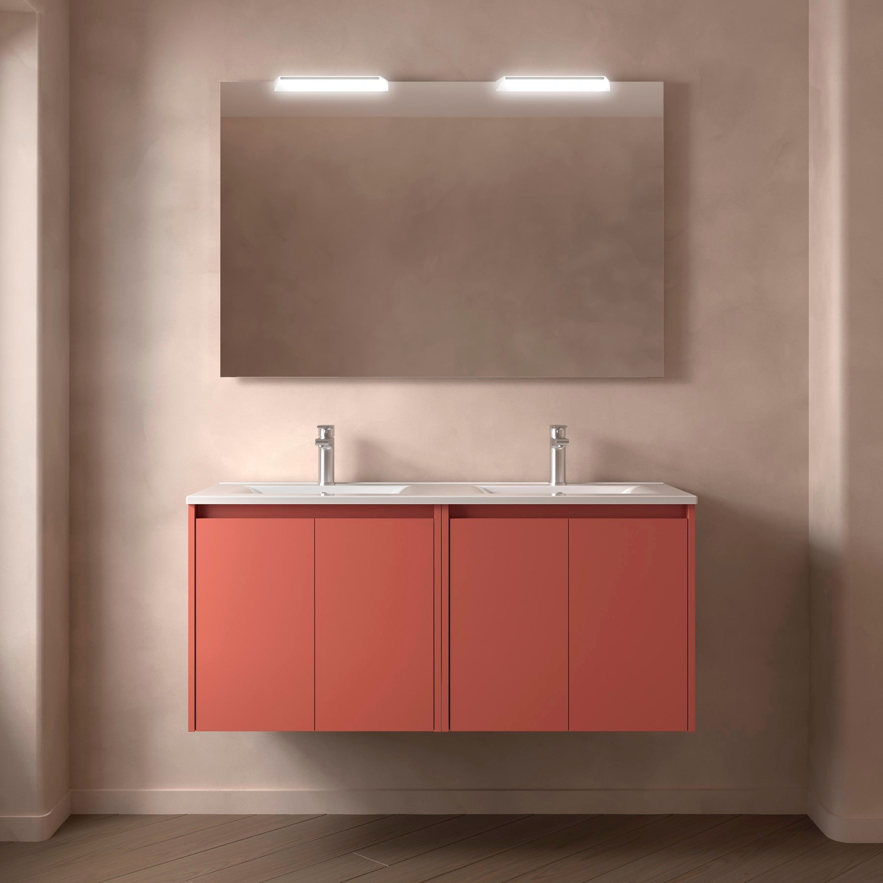 Mueble de baño NOJA 120 140 cms - 4 PUERTAS - LAVABO - BañoClick