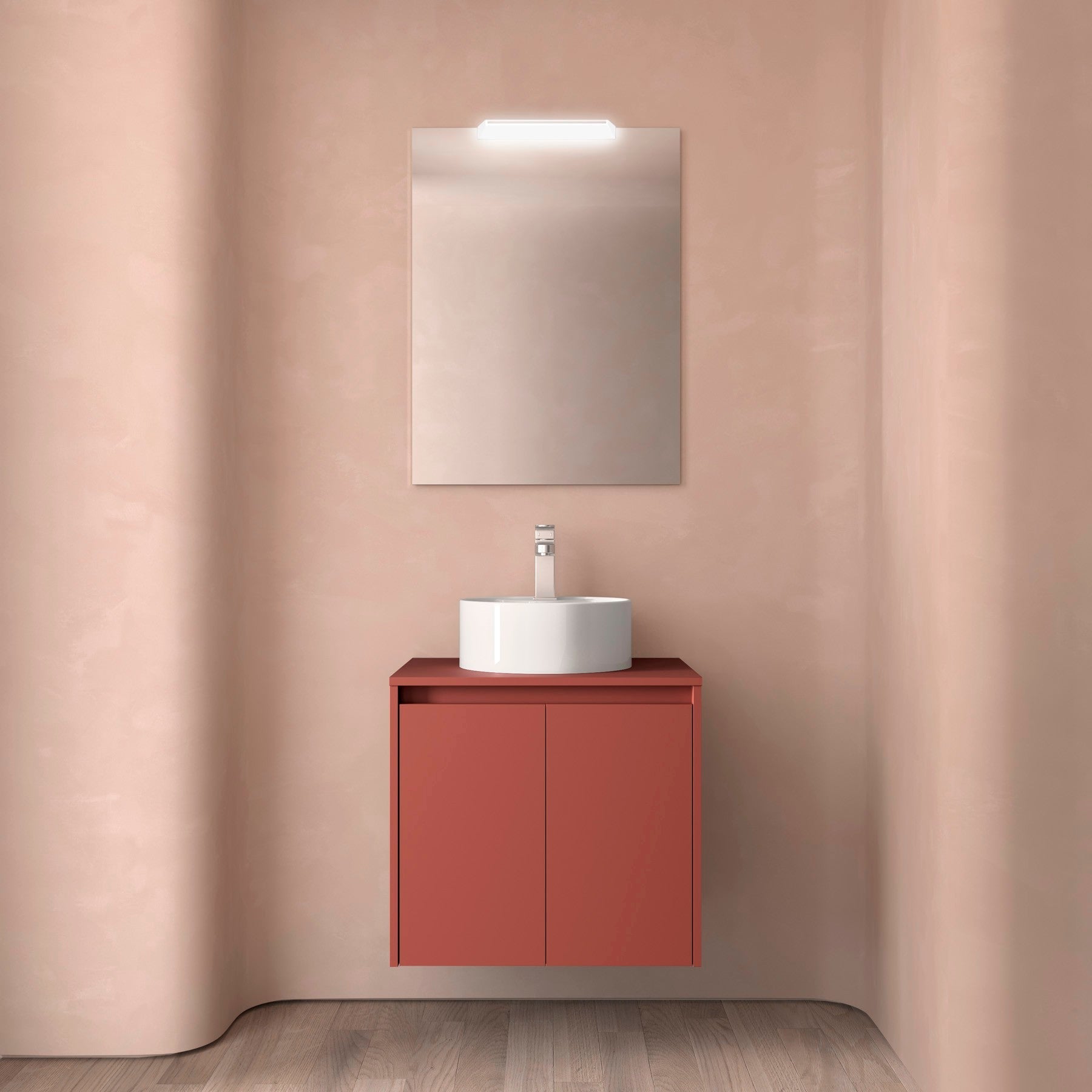 Mueble de baño NOJA 2 puertas - Encimera - BañoClick