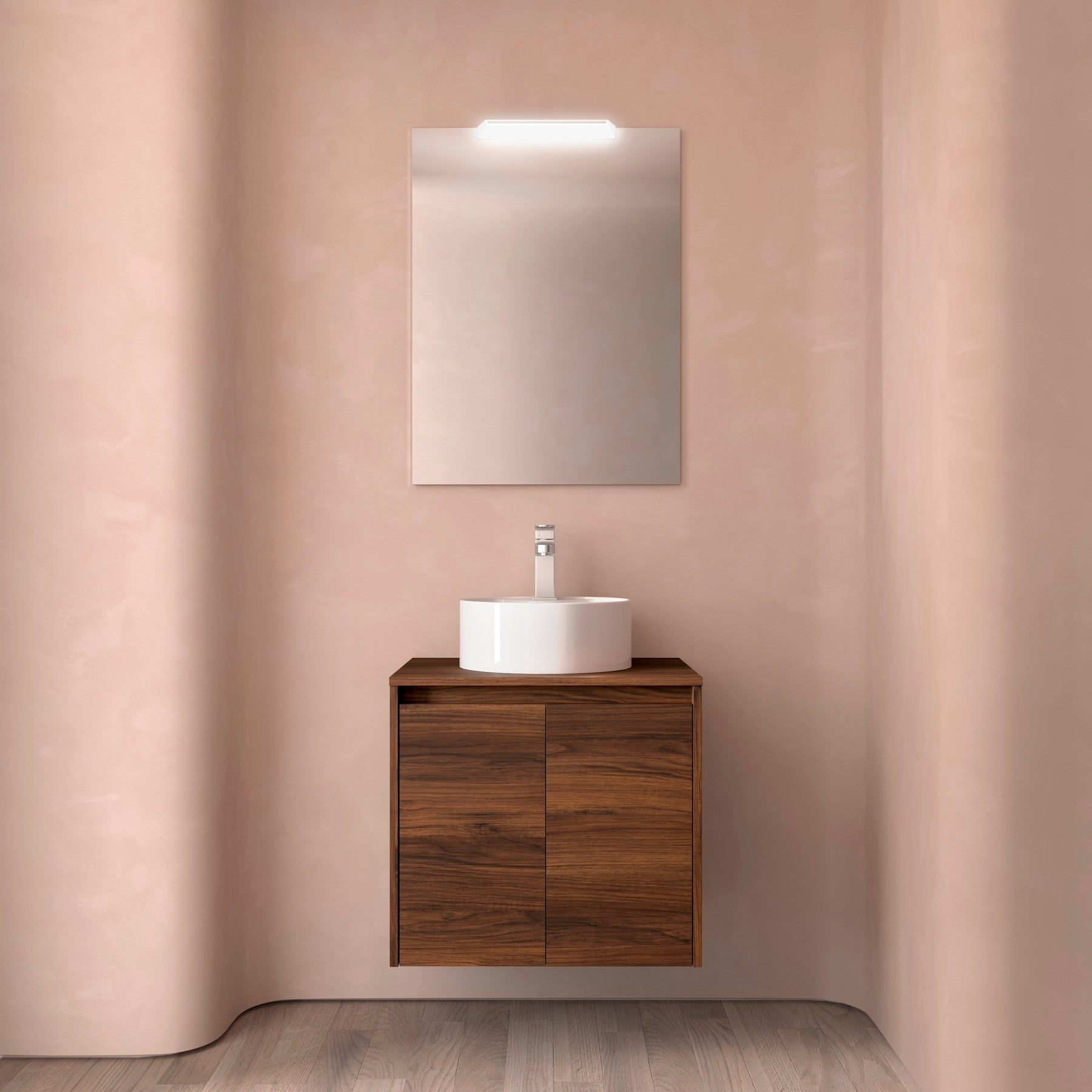 Mueble de baño NOJA 2 puertas - Encimera - BañoClick