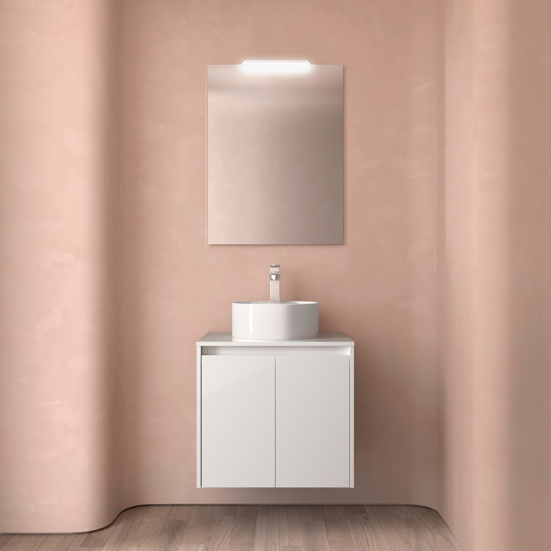 Mueble de baño NOJA 2 puertas - Encimera - BañoClick