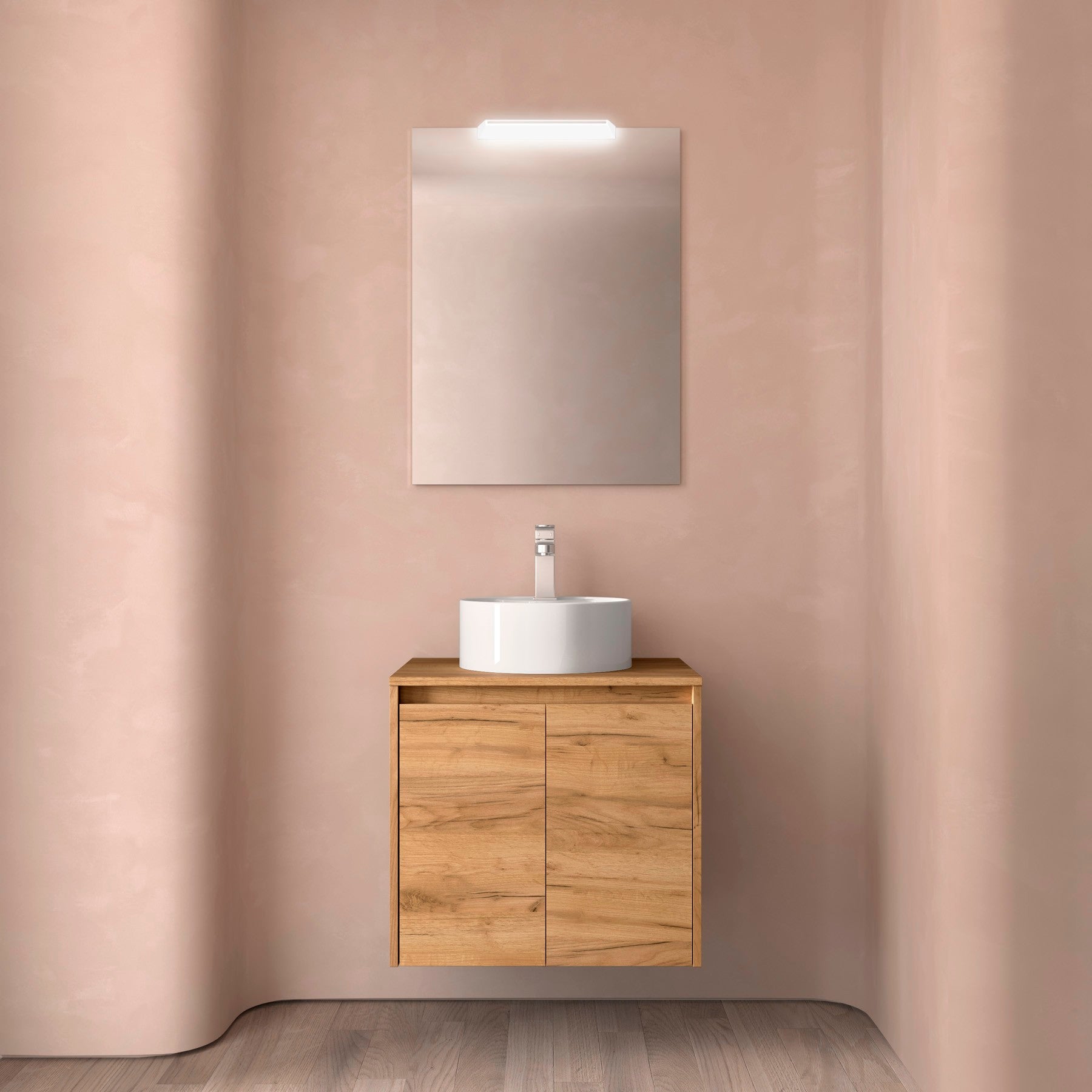 Mueble de baño NOJA 2 puertas - Encimera - BañoClick