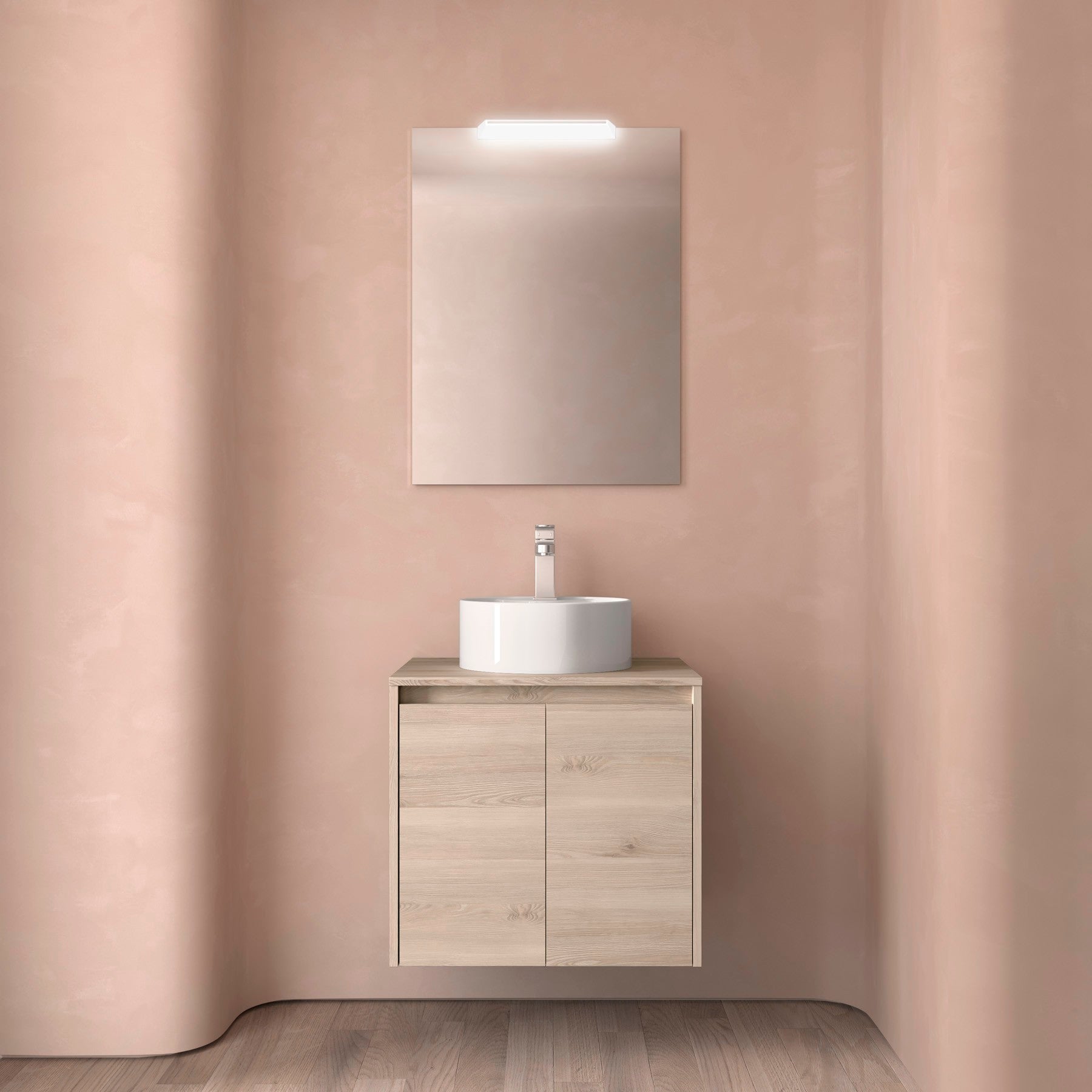 Mueble de baño NOJA 2 puertas - Encimera - BañoClick