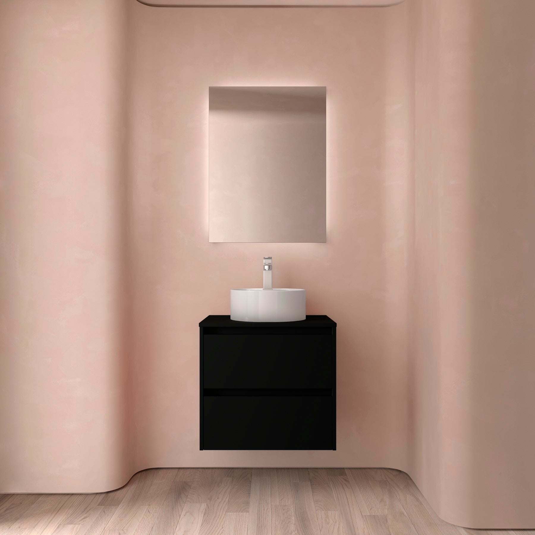 Mueble de baño NOJA 700 2 cajones - Encimera - BañoClick