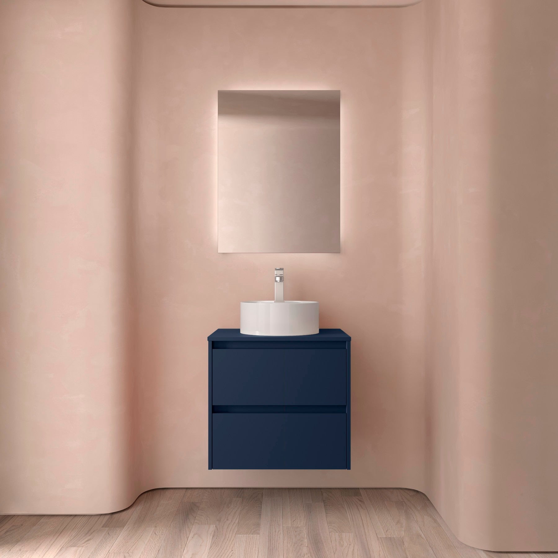 Mueble de baño NOJA 700 2 cajones - Encimera - BañoClick