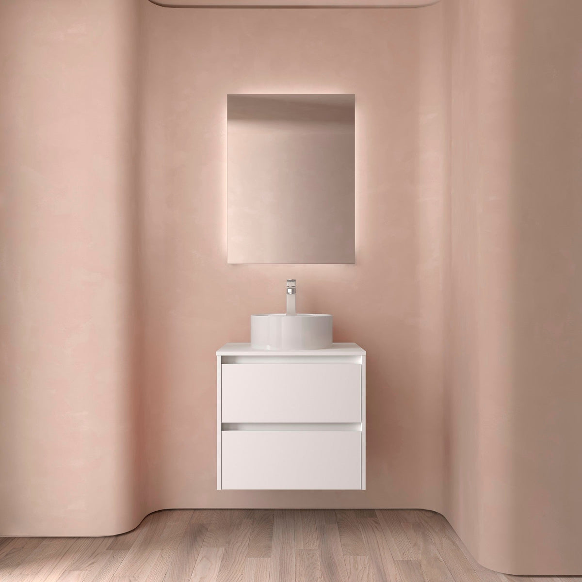 Mueble de baño NOJA 700 2 cajones - Encimera - BañoClick