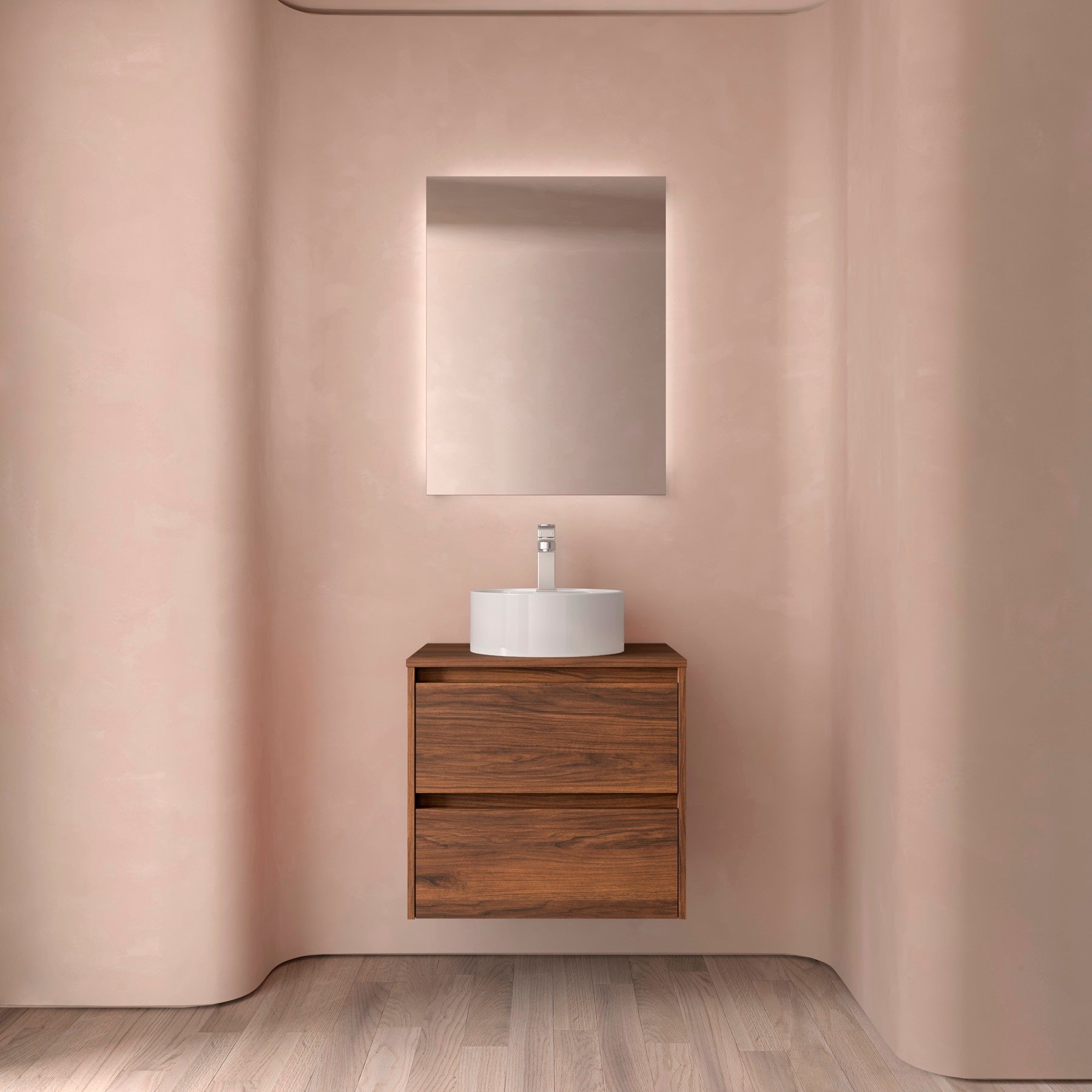 Mueble de baño NOJA 700 2 cajones - Encimera - BañoClick
