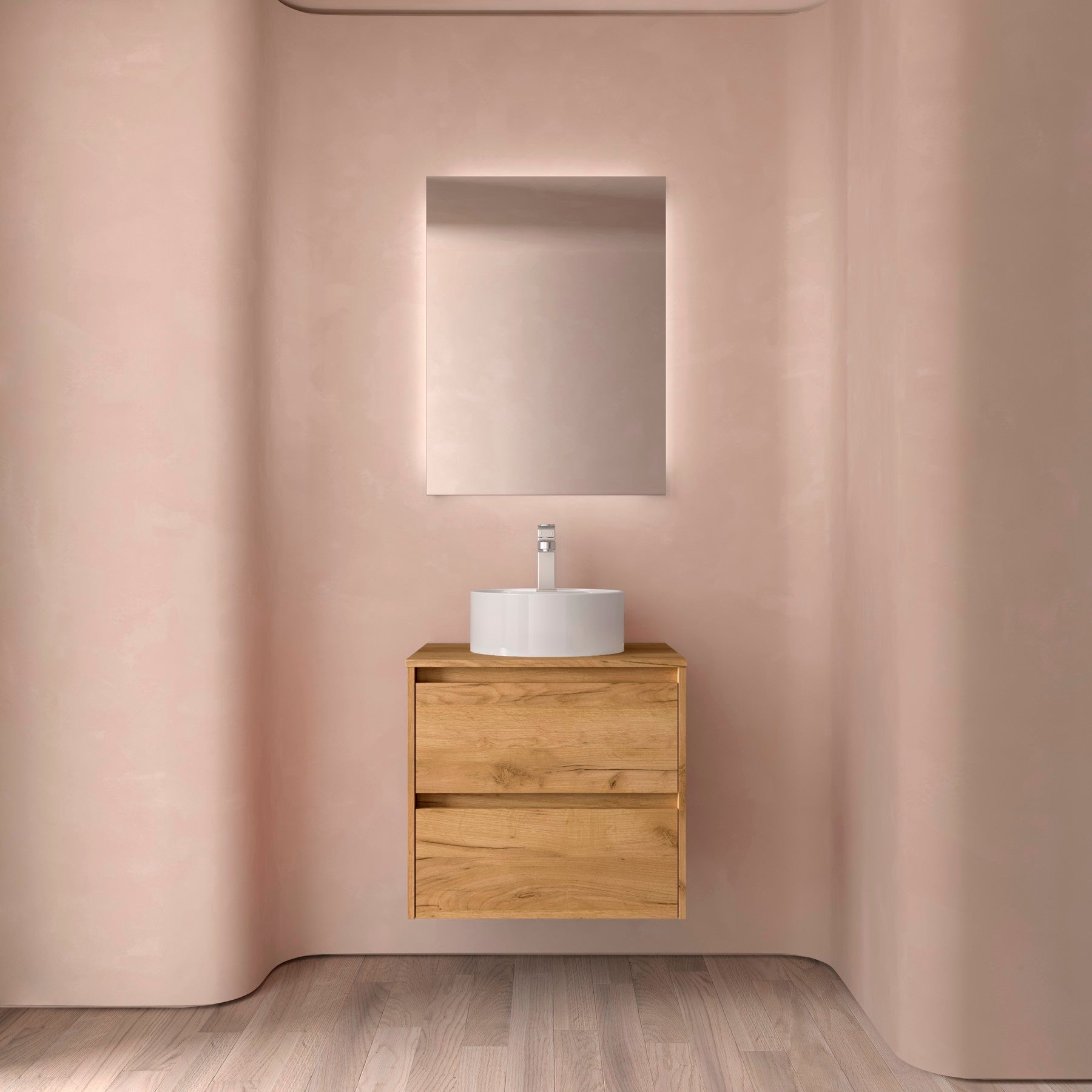 Mueble de baño NOJA 700 2 cajones - Encimera - BañoClick