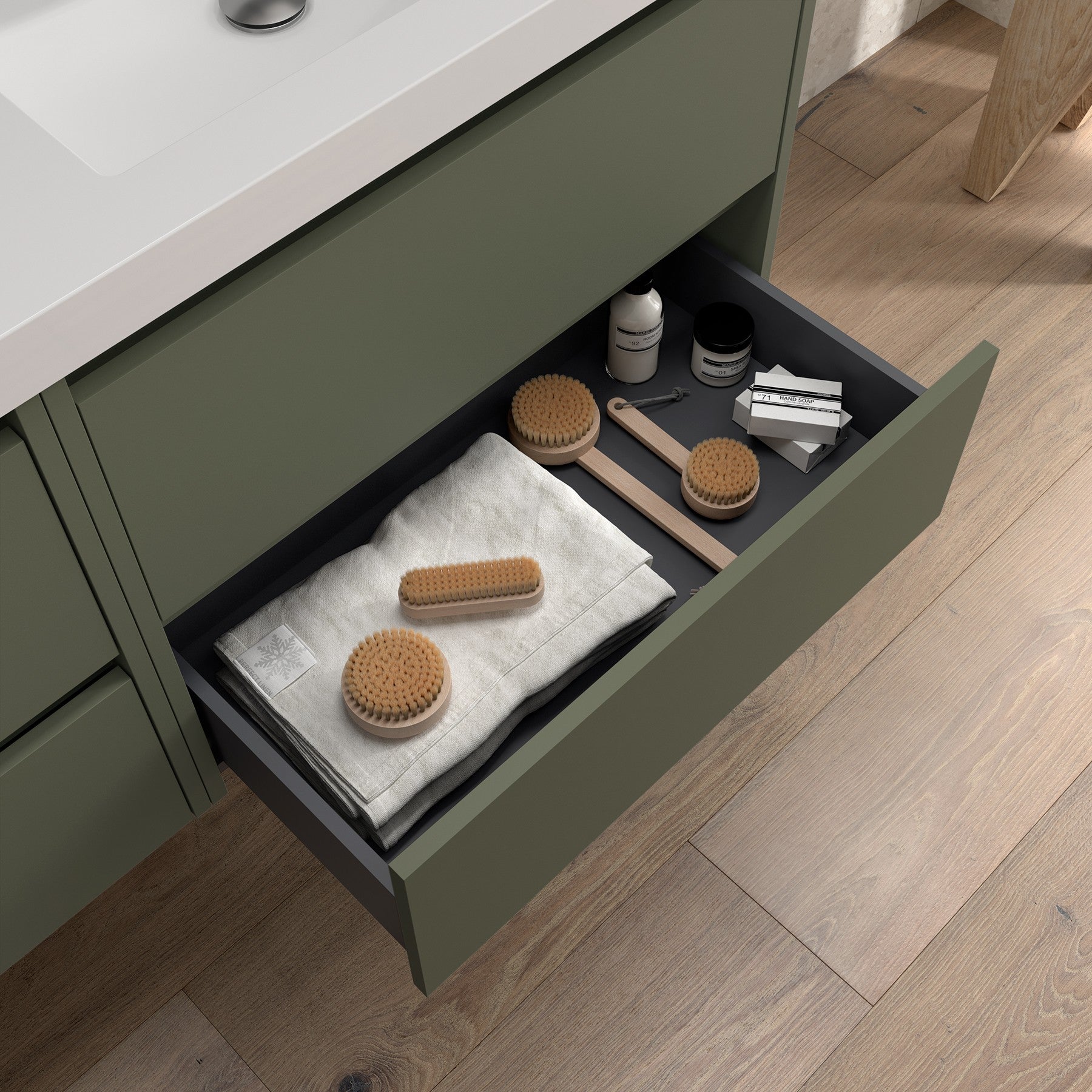 Mueble de baño NOJA 700 2 cajones - Lavabo - BañoClick