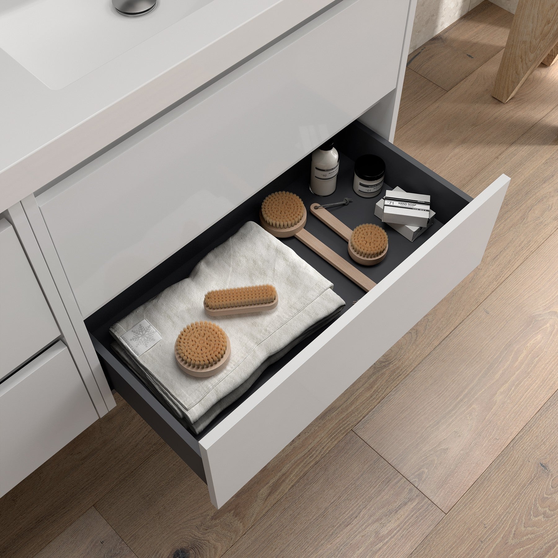 Mueble de baño NOJA 700 2 cajones - Lavabo - BañoClick