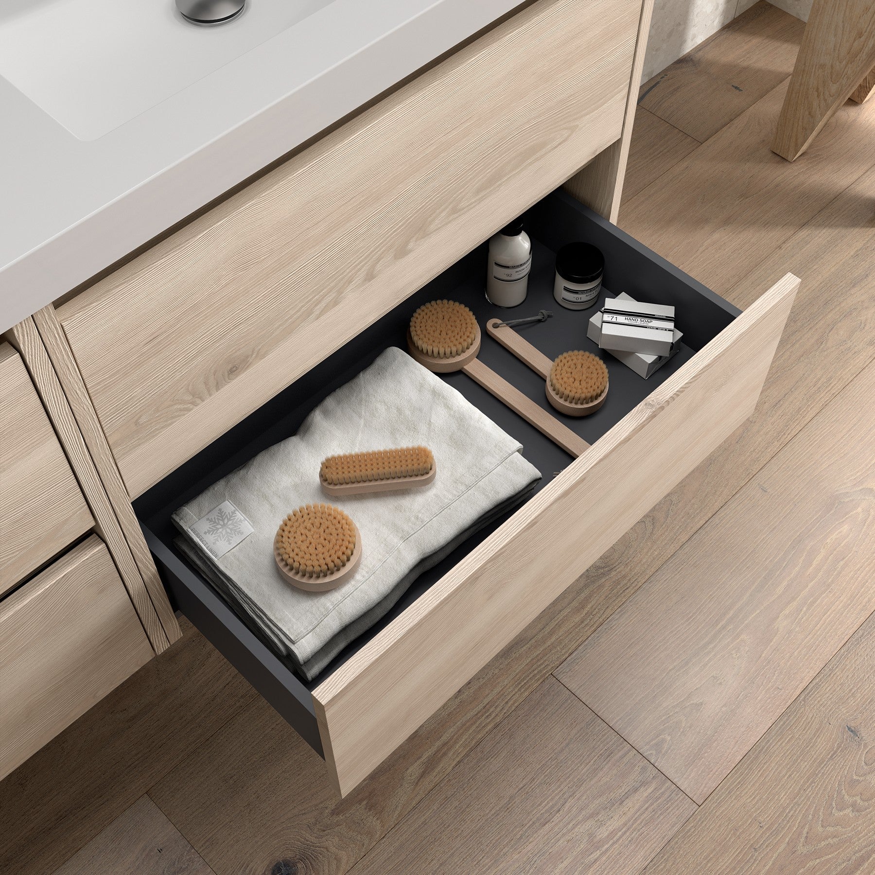 Mueble de baño NOJA 700 2 cajones - Lavabo - BañoClick