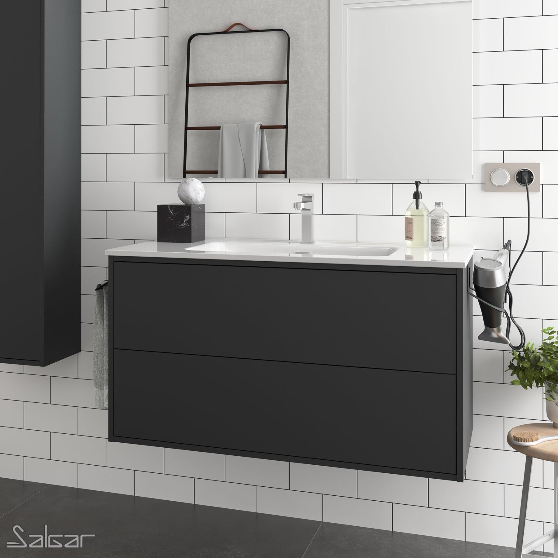 Mueble de baño Optimus 1000 - Lavabo - BañoClick