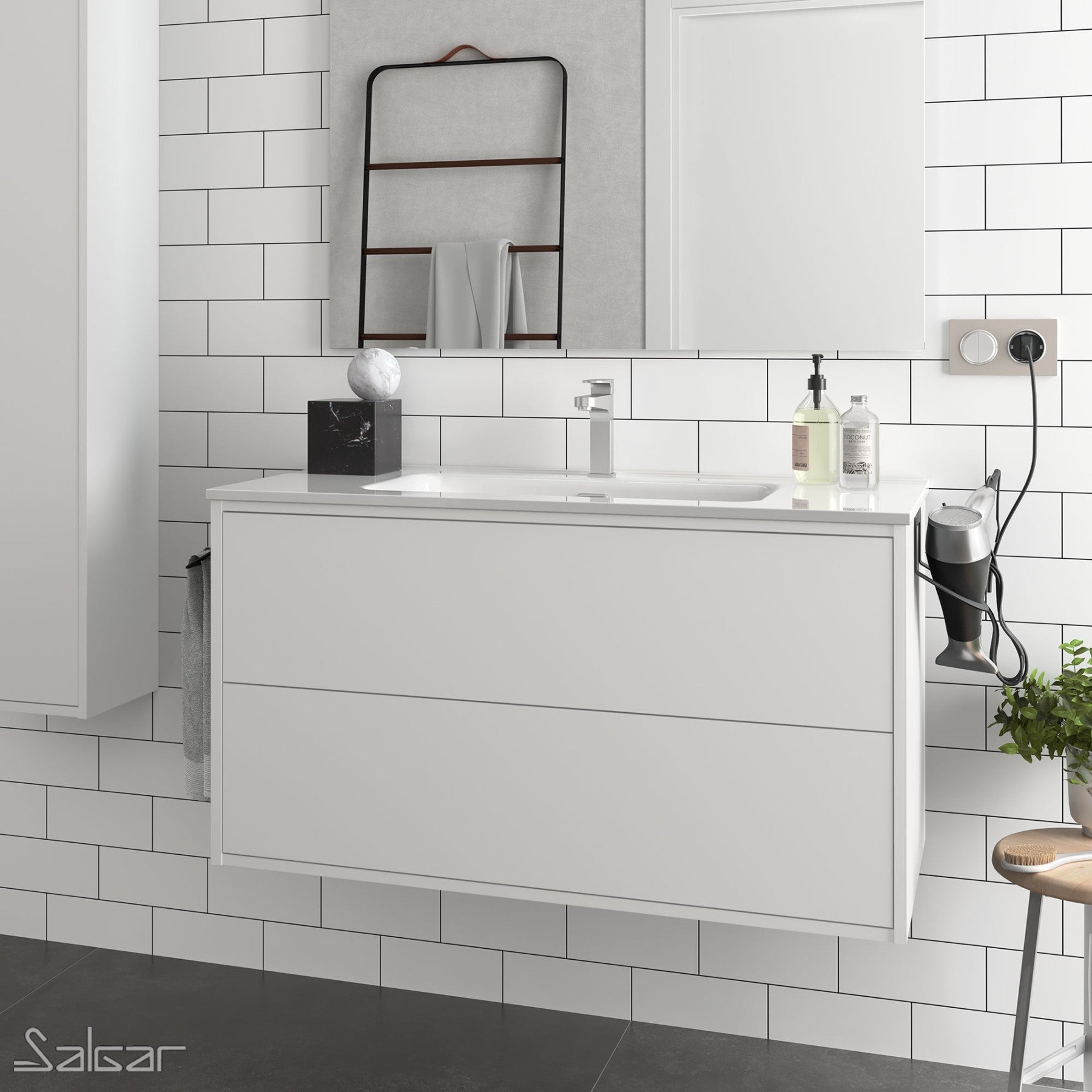 Mueble de baño Optimus 1000 - Lavabo - BañoClick