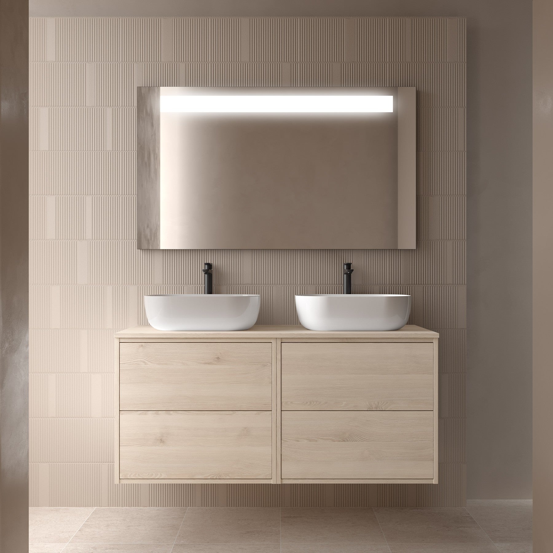 Mueble de baño OPTIMUS 1200 Encimera - BañoClick