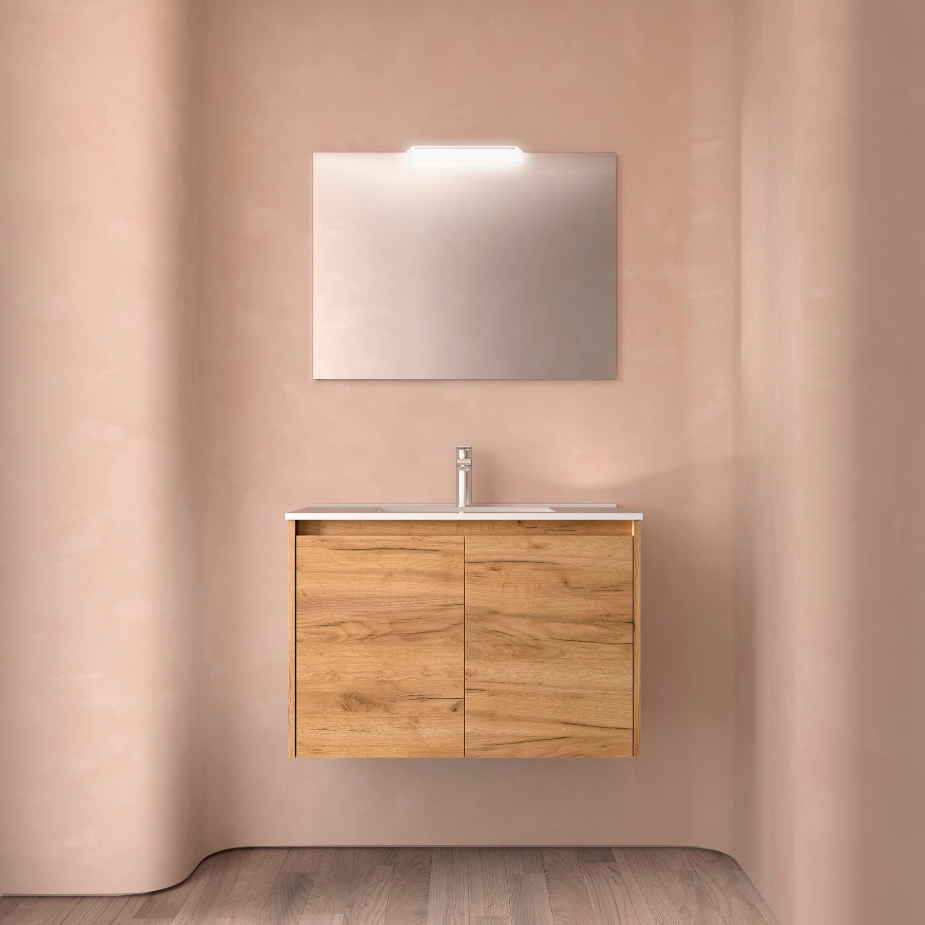 Mueble de baño NOJA 600 2 puertas-Lavabo