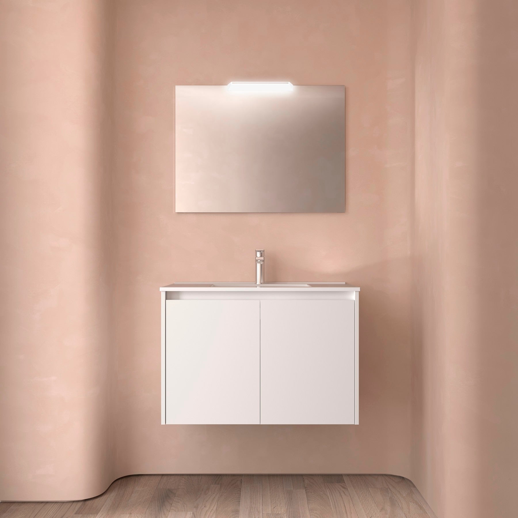 Mueble de baño NOJA 600 2 puertas-Lavabo