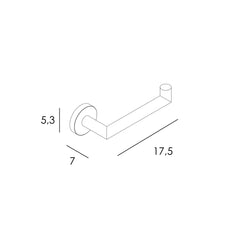 TOALLERO BIDET - BRONCE CEPILLADO - BañoClick